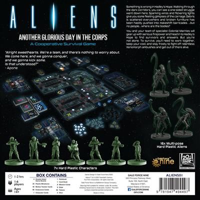 Aliens Ultimate Badasses Expansion A Cooperative Survival Game 