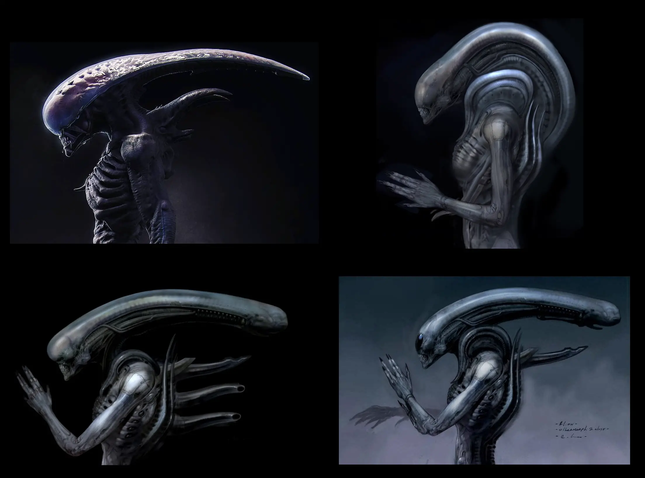 Alien Covenant Evolution Chart